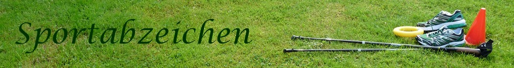 Sportabzeichen-Banner